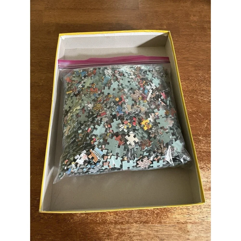 Jumbo Jan Van Haasteren 1500 Jigsaw Puzzle Crazy Harbour 90 cm x 60 cm Complete
